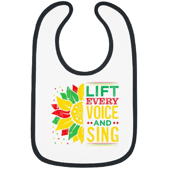 Juneteenth Lift Every Voice Sing Black History Month Anthem 9 Bibs
