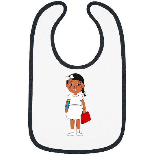 Ruby Bridges Black History Month Walk to School Day Kids 9 Bibs