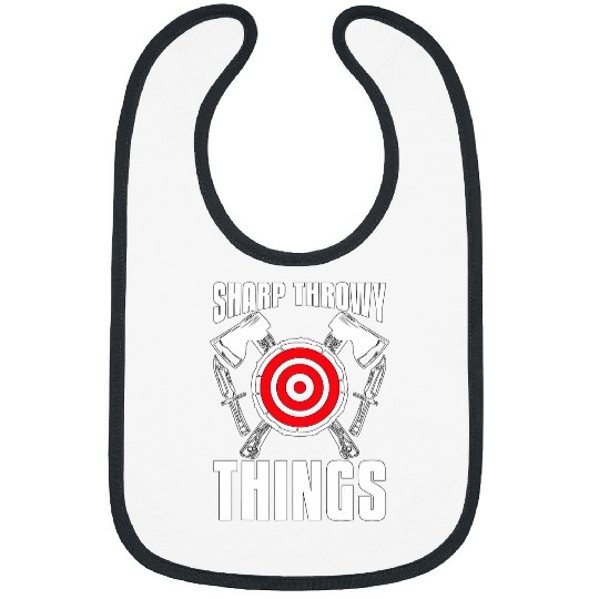 Sharp Throwy Things targets Archery targets Sports Bibs