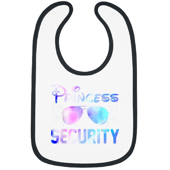 Princess Security Halloween Art For Dad Boyfriend Men Kid Bibs