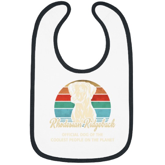 Rhodesian Ridgeback Official Dog Of The Coolest People Bibs