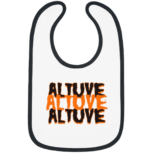 Jose Altuve Houston Baseball Halloween Name MLBPA Bibs