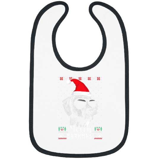 Discover Rhodesian Ridgeback Merry Barkmas Christmas Bibs