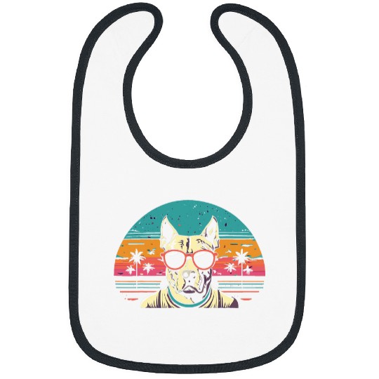 Pitbull Costume Pit Bull Pitbull Terrier Pitbull 4 Bibs