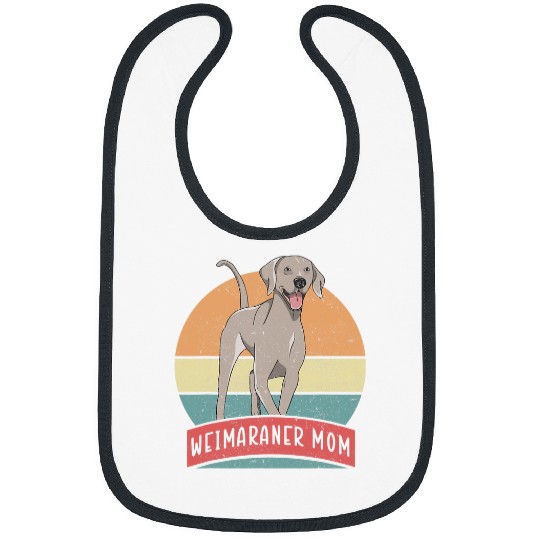 Weimaraner Mom Dog Owner Weimaraner 4 Bibs