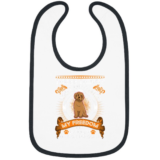 Dog Goldendoodle Freedom Family Goldendoodle T-Shirt Bibs