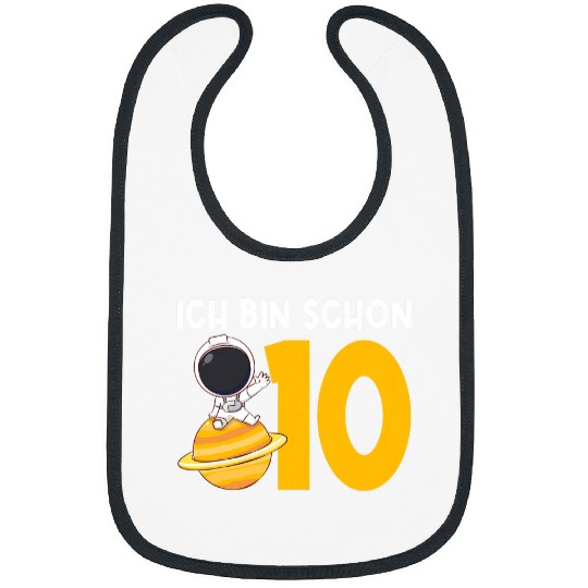 Discover Ich bin schon 10 10 Geburtstag Astronaut Bibs