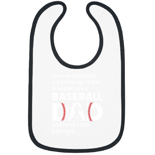 Mens A super sexy Baseball Dad Baseball Dad Bibs