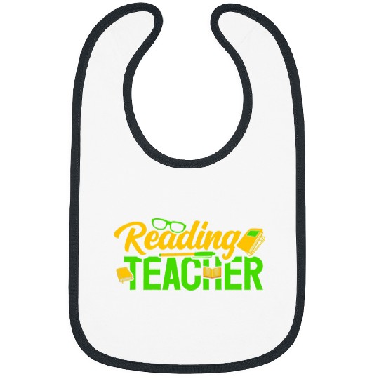Reading Teacher English Educator Bookish Bookworm Reader Bibs