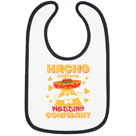 Nacho Average Wedding Officiant Mexico Wedding Priest Clergy Bibs