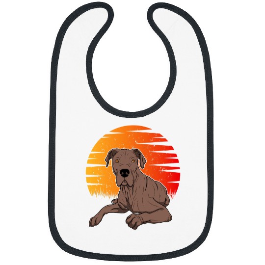 Dog Great Dane German Mastiff Great Dane Sunset 24 Bibs