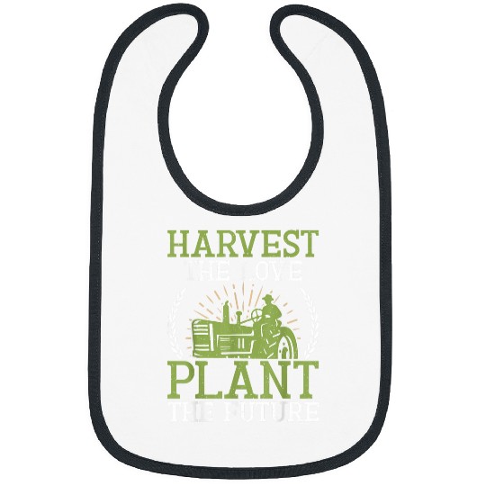 Harvest the Love Plant the Future Farm Bibs