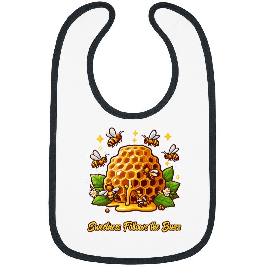 Sweetness Follows the Buzz Sweet Wisdom Beekeeping Bibs