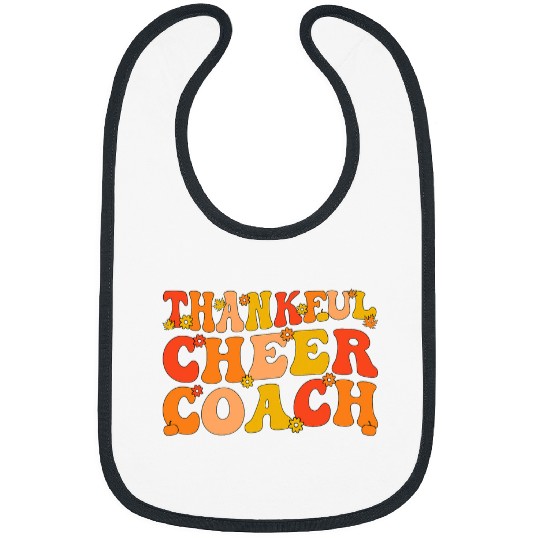 Thankful Cheer Coachs Thanksgiving Cheerleading Coach Bibs