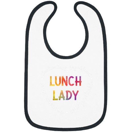Lunch Lady Cafeteria Worker Dinner Lady Cook Job Profession Bibs