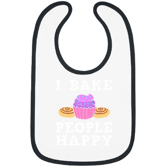 Discover I Bake People Happy Pastry Chef Bibs