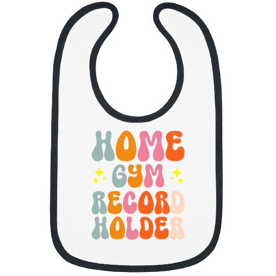 homes Gym Record Holder Personal Trainer Fitness Freak 22 Bibs