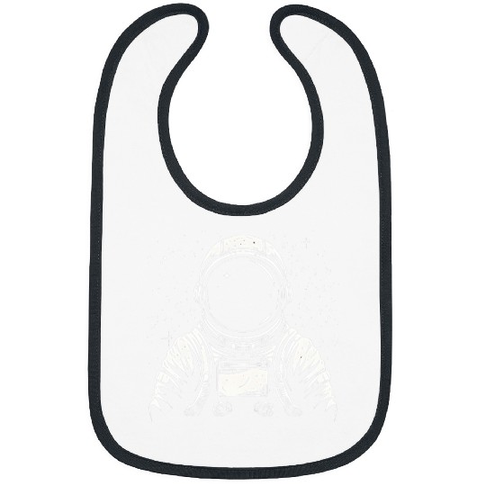 Discover Space Explorer Minimalist Astronaut Bibs