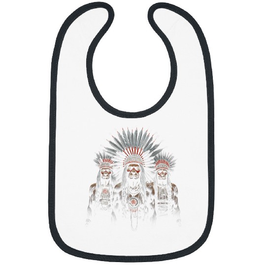 Native American Indian Samurai Warriors Council Bibs