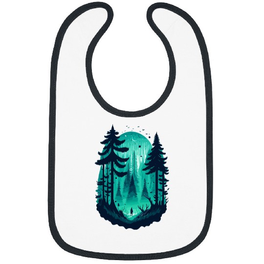The Mountains Are Calling And I Must Go vintages Funny Hiking 1 Bibs
