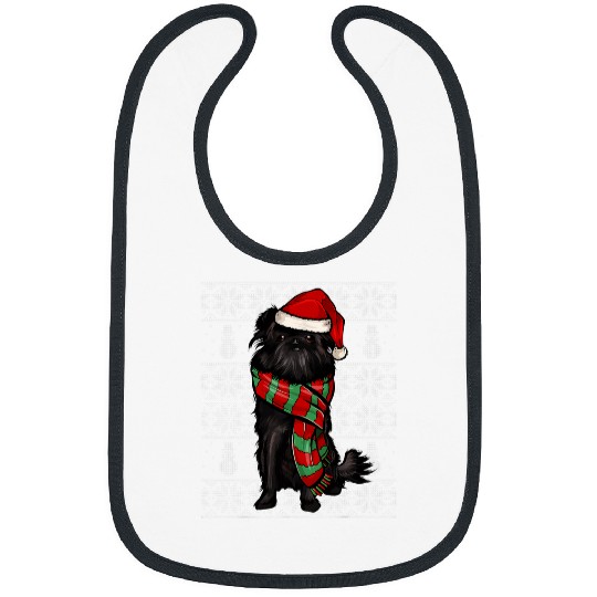 Discover Santa Hat xmass Affenpinscher Ugly Christmas Bibs