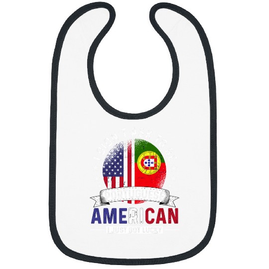 Portuguese American Countries Flags Pride Portugal Flag Bibs