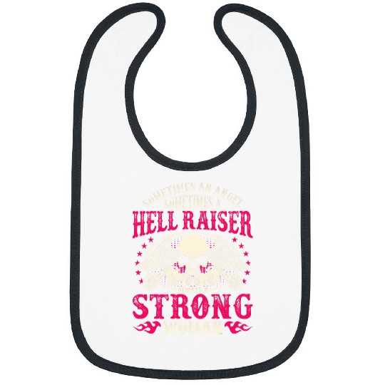 Sometimes And Angel Hell Raiser Always Strong Motorcycle 22 Bibs