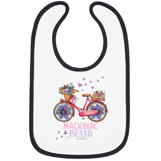 Mackinac Island Michigan Bike vintages Bicycle Summer Biking Bibs