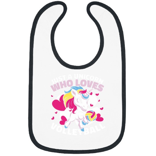 Volleyball Beach Vball Volleyball Unicorn Bibs