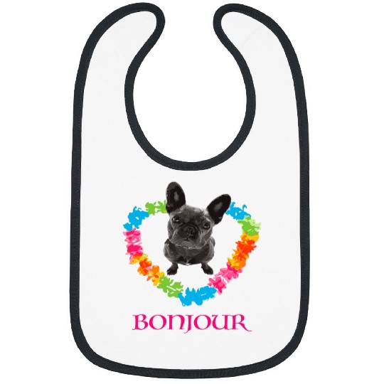 RICHHOTWAVE French Bulldog Bonjour Bibs