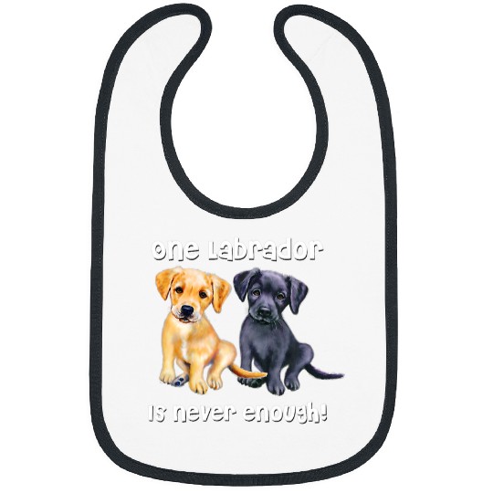 Labrador Lab Dog Labrador Pet Dog Funny Giftblack golden yellow lab Bibs
