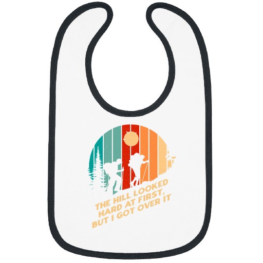 The Hill Looked Hard at First Hiking Camping Hiker Camper Bibs