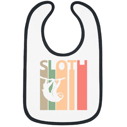 Sloth Lazy Bibs