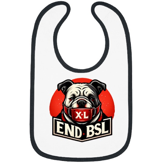 Save Our Bullies XL Bully Pitbull Mastif End BSL 8 Bibs