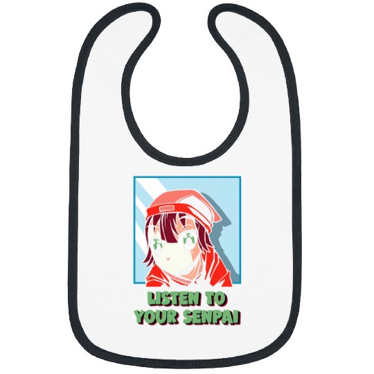 Listen to Your Senpai Anime Lover Trainer Otaku Training 2 Bibs
