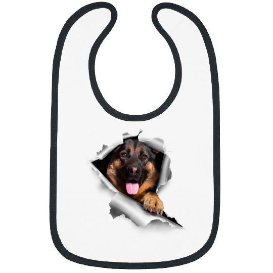 Sneaking German Shepherd Dog Lover Puppy Pet Trainer Bibs