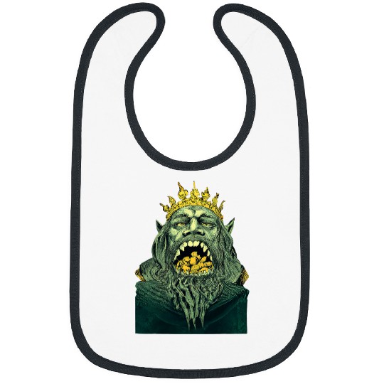 King Midas Greed Gold Mouth Bibs