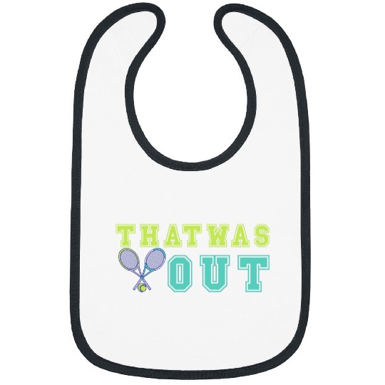 Tennis Player Funny Saying Athletic Coachs Cool Racket Sports 1 Bibs