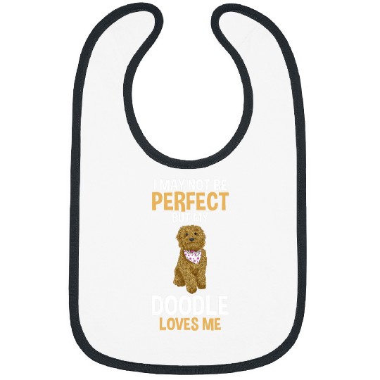 My Labradoodle Loves Me Bibs