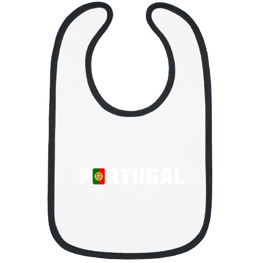 Portugal Flag Travel Portuguese Nation Lisbon Bibs