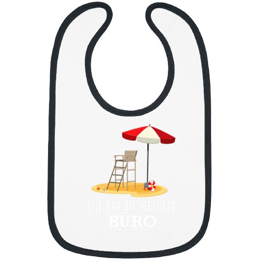 Lifeguard Sayings North Sea Baltic Sea Bathmeister Bibs