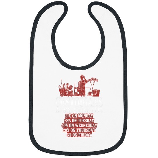 School Custodian Janitor Custodian Always Give 100 12 On Bibs