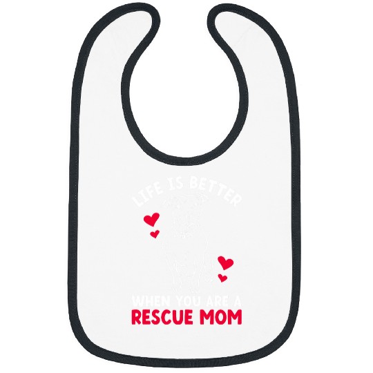 Pitbull Rescue Mom Pittie Rescue Pitbull Adoption Bibs