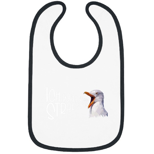 Stralsund Holiday Baltic Sea Coast Seagull North German Seagulls Bibs