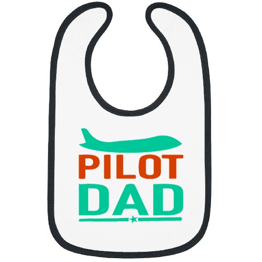 Discover Airlines Pilot Dad in Online Bibs