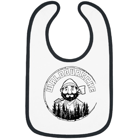 Lumberjack Forest Worker Forester Dad Forest Boy Extreme Man Bibs