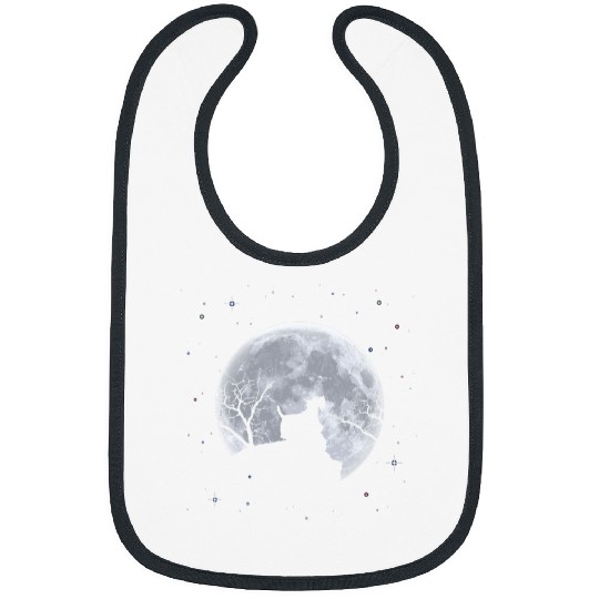 Dog Scottish Terrier Moon Scottie Dog Bibs