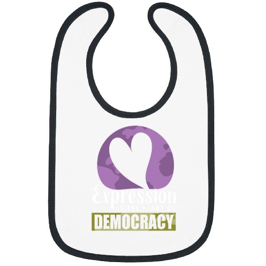 Lovable Pleasant Democracy Quote Bibs