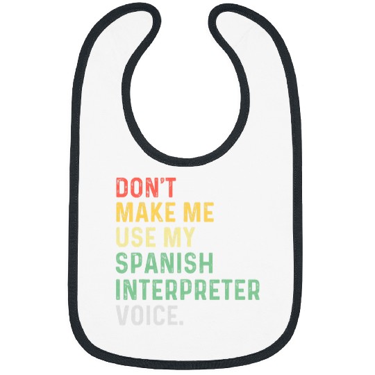 thank you medicals interpreter spanish appreciation teachers Bibs