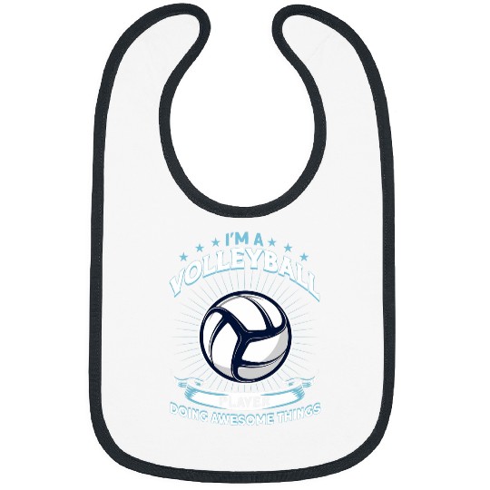 Im A Volleyball Player Doing Awesome Things Training Bibs